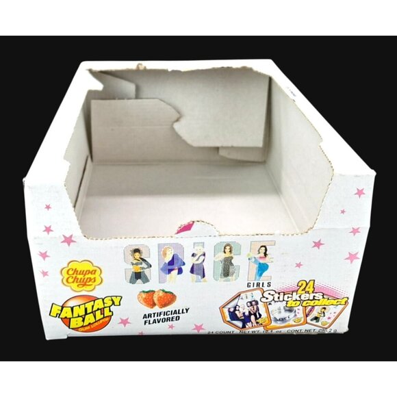 Vintage Spice Girls Chupa Chups Store Display Box 1997 BOX ONLY No Suckers - Picture 2 of 13